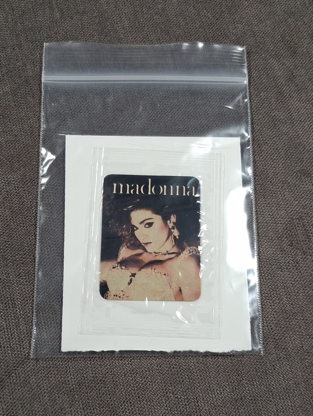 Vintage Madonna RIP Into Rock Hostess 50th Ann. Album Cover Stickers NEW